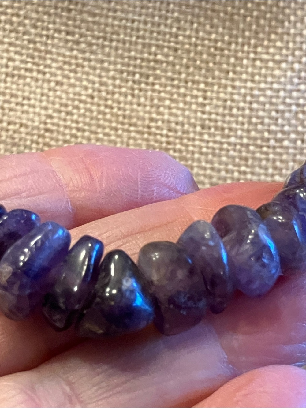 Amethyst Choker Necklace with Matching Earrings - Picture 12 of 12
